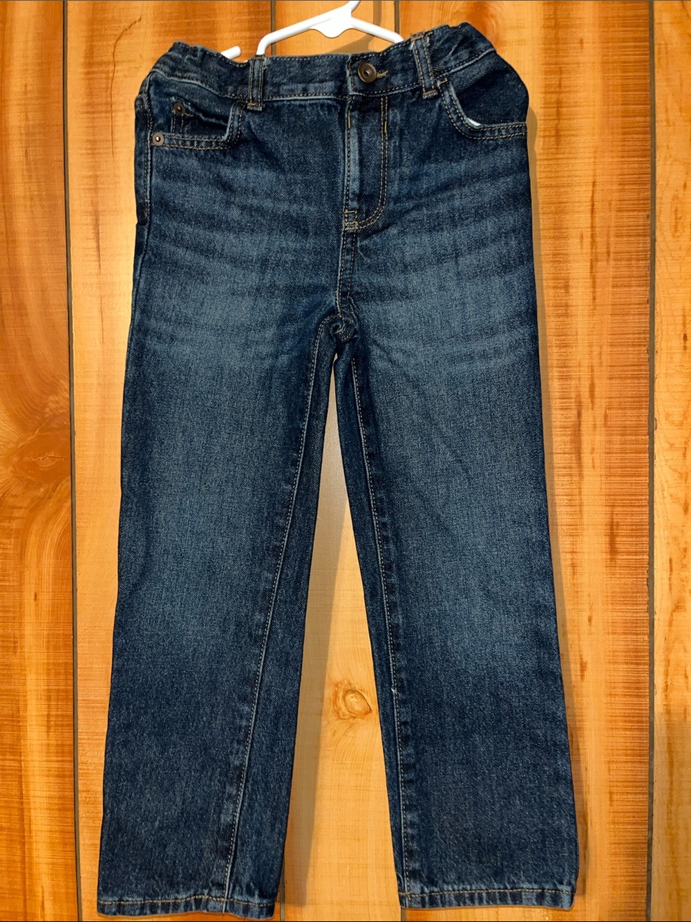 The Children's Place Boys Straight-Leg Dark Blue Jeans